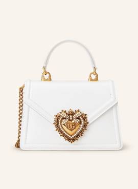 Dolce & Gabbana Handtasche Devotion Mini weiss von Dolce & Gabbana