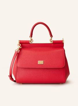 Dolce & Gabbana Handtasche Sicily Medium rot von Dolce & Gabbana