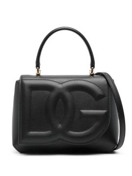 Dolce & Gabbana Handtasche mit Logo-Prägung - Schwarz von Dolce & Gabbana