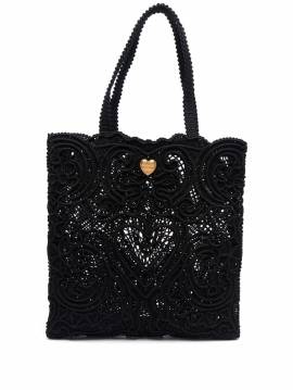 Dolce & Gabbana Handtasche mit Spitze - Schwarz von Dolce & Gabbana