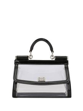 Dolce & Gabbana KIM DOLCE&GABBANA transparente Sicily Handtasche - Schwarz von Dolce & Gabbana