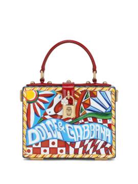Dolce & Gabbana Kastige Handtasche - Rot von Dolce & Gabbana