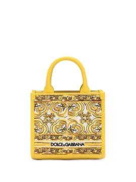 Dolce & Gabbana Mini DG Daily Canvas-Handtasche - Gelb von Dolce & Gabbana