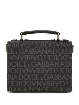 Dolce & Gabbana Mini-Tasche mit Logo-Print - Schwarz von Dolce & Gabbana