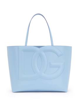 Dolce & Gabbana Mittelgroße Handtasche mit DG-Logo - Blau von Dolce & Gabbana