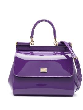 Dolce & Gabbana Mittelgroße Sicily Handtasche - Violett von Dolce & Gabbana