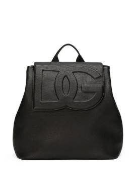 Dolce & Gabbana Rucksack mit Logo-Prägung - Schwarz von Dolce & Gabbana