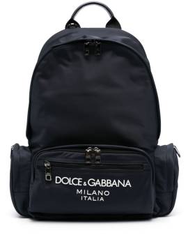 Dolce & Gabbana Rucksack mit Logo - Schwarz von Dolce & Gabbana