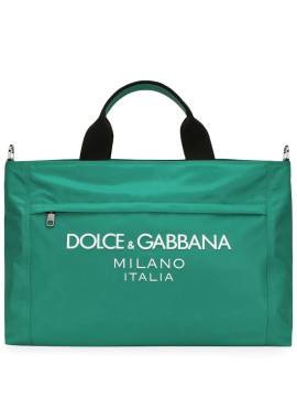 Dolce & Gabbana Schultertasche mit Logo - Grün von Dolce & Gabbana