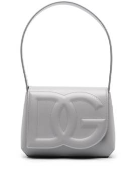 Dolce & Gabbana Schultertasche mit Logo-Prägung - Grau von Dolce & Gabbana