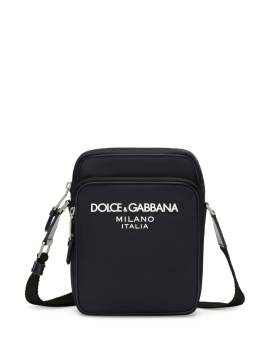 Dolce & Gabbana Schultertasche mit Logo-Print - Blau von Dolce & Gabbana