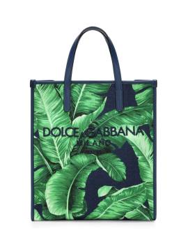 Dolce & Gabbana Schultertasche mit Logo-Stickerei - Grün von Dolce & Gabbana