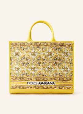 Dolce & Gabbana Shopper Dg Daily Medium gelb von Dolce & Gabbana