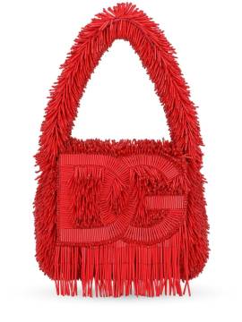 Dolce & Gabbana Shopper mit Logo-Stickerei - Rot von Dolce & Gabbana