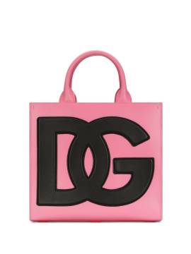 Dolce & Gabbana Tasche mit Logo-Applikation - Rosa von Dolce & Gabbana