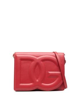 Dolce & Gabbana Umhängetasche mit DG-Logo - Rot von Dolce & Gabbana