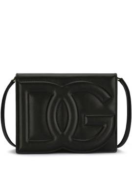 Dolce & Gabbana Umhängetasche mit DG-Logo - Schwarz von Dolce & Gabbana