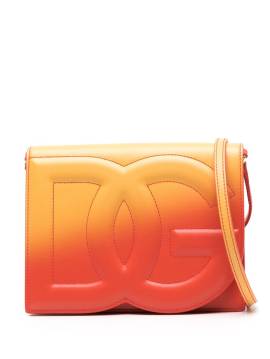 Dolce & Gabbana Umhängetasche mit Logo-Prägung - Orange von Dolce & Gabbana