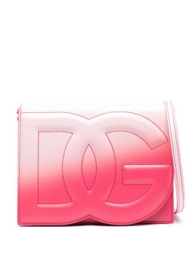 Dolce & Gabbana Umhängetasche mit Logo-Stickerei - Rosa von Dolce & Gabbana