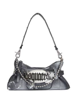 DSQUARED2 Gothic Jeans-Schultertasche - Schwarz von DSQUARED2