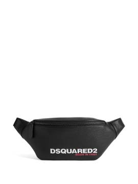 Dsquared2 Gürteltasche mit Logo-Print - Schwarz von Dsquared2