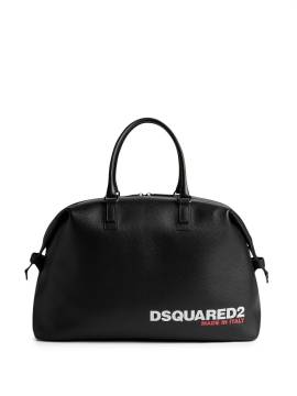 Dsquared2 Handtasche mit Logo-Print - Schwarz von Dsquared2