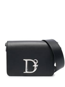 Dsquared2 Umhängetasche mit Logo-Schild - Schwarz von Dsquared2