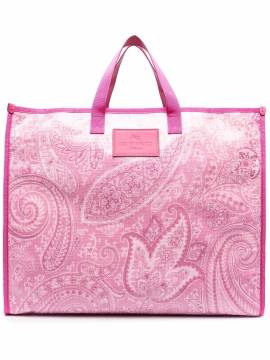 ETRO Handtasche mit Paisley-Print - Rosa von ETRO