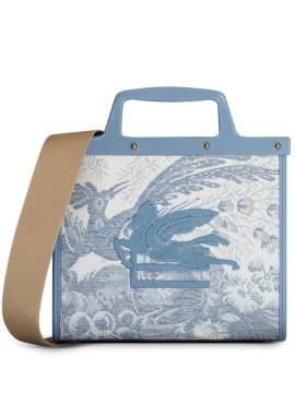 ETRO Mittelgroße Love Trotter Handtasche - Blau von ETRO