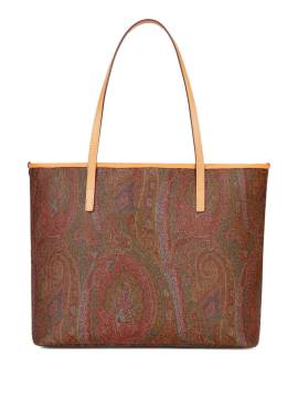 ETRO Mittelgroßer Shopper aus Paisley-Jacquard - Braun von ETRO