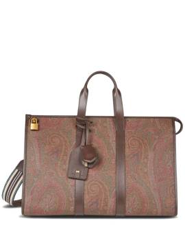 ETRO Reisetasche mit Paisley-Print - Braun von ETRO