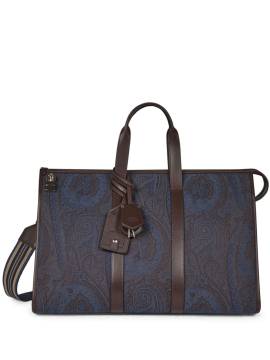 ETRO Reisetasche mit Paisley-Print - Braun von ETRO