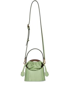 ETRO Saturno Mini-Tasche mit Fransen - Grün von ETRO