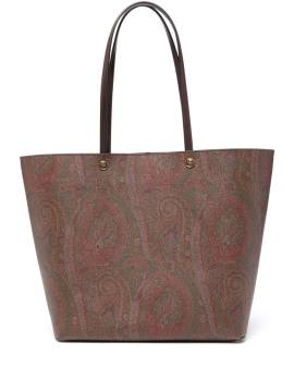 ETRO Schultertasche mit Paisley-Print - Braun von ETRO