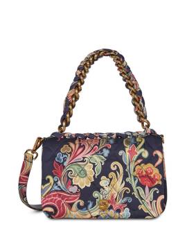 ETRO Mini Bond Schultertasche mit Steppung - Blau von ETRO