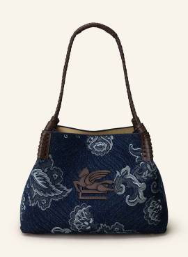 Etro Shopper Libra Small blau von ETRO