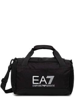 Ea7 Emporio Armani Reisetasche mit Logo-Print - Schwarz von Ea7 Emporio Armani