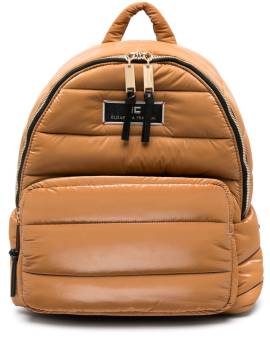 Elisabetta Franchi La Mia Bambina Gesteppter Rucksack - Braun von Elisabetta Franchi La Mia Bambina