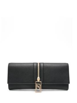 Elisabetta Franchi Clutch mit Reißverschlussdetail - Schwarz von Elisabetta Franchi