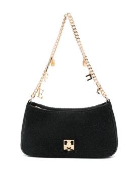 Elisabetta Franchi Schultertasche mit Logo - Schwarz von Elisabetta Franchi