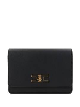 Elisabetta Franchi Schultertasche mit Groumette-Kette - Schwarz von Elisabetta Franchi