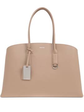 Emporio Armani Große ASV Icon Handtasche - Nude von Emporio Armani