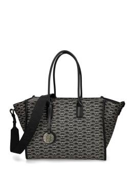 Emporio Armani Tote Bag mit Jacquard-Logo - Schwarz von Emporio Armani