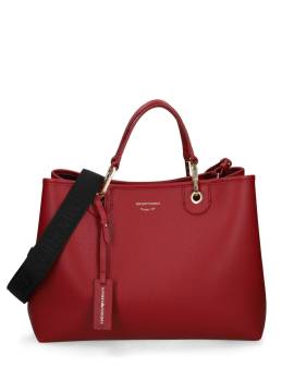 Emporio Armani Tote Bag mit Logo-Anhänger - Rot von Emporio Armani