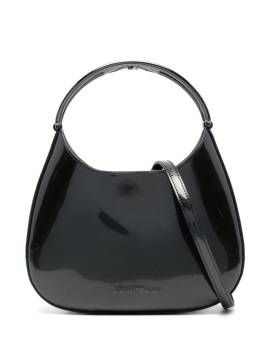 Emporio Armani Mini-Tasche aus Lackleder - Schwarz von Emporio Armani