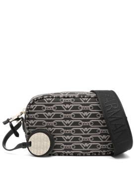 Emporio Armani Umhängetasche mit Logo-Print - Schwarz von Emporio Armani