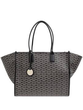 Emporio Armani Shopper mit Logo-Print - Schwarz von Emporio Armani