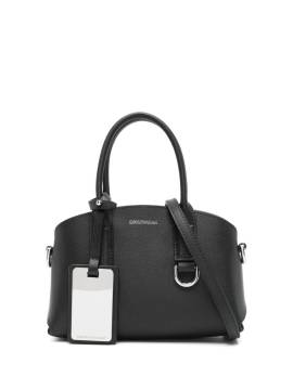 Emporio Armani Mini-Tasche mit Logo-Print - Schwarz von Emporio Armani