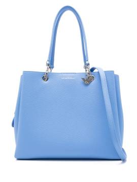 Emporio Armani Handtasche mit Logo-Print - Blau von Emporio Armani