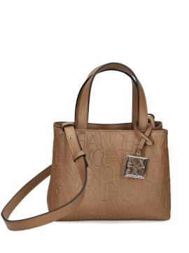 Emporio Armani Shopper mit Monogramm - Braun von Emporio Armani